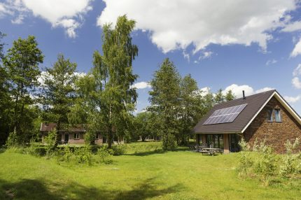 Bungalow in het groen