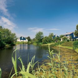 Bungalows aan het water op Landal Beach Park Texel