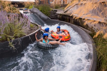 Wildwaterbaan per zwemband