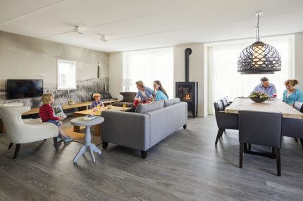 Woonkamer van een bungalow