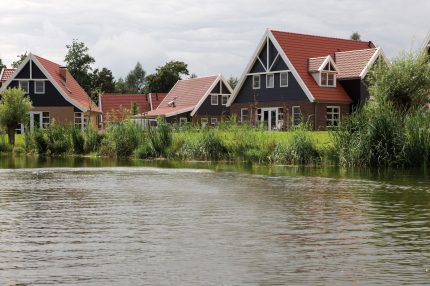 Bungalows aan het water op Waterparc Veluwemeer